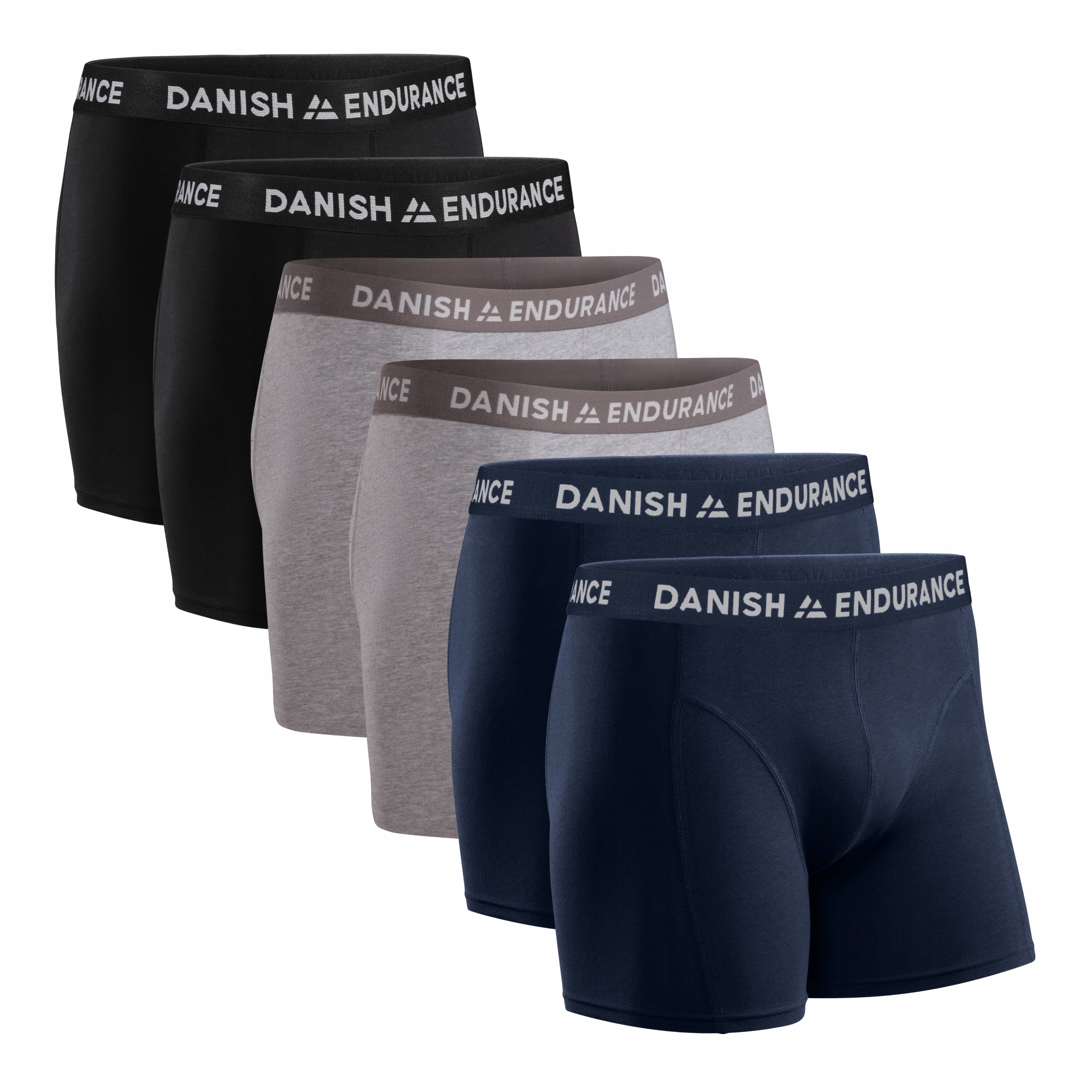 Bokserki Męskie Bawełniane Danish Endurance Bielizna Premium 6-pak M