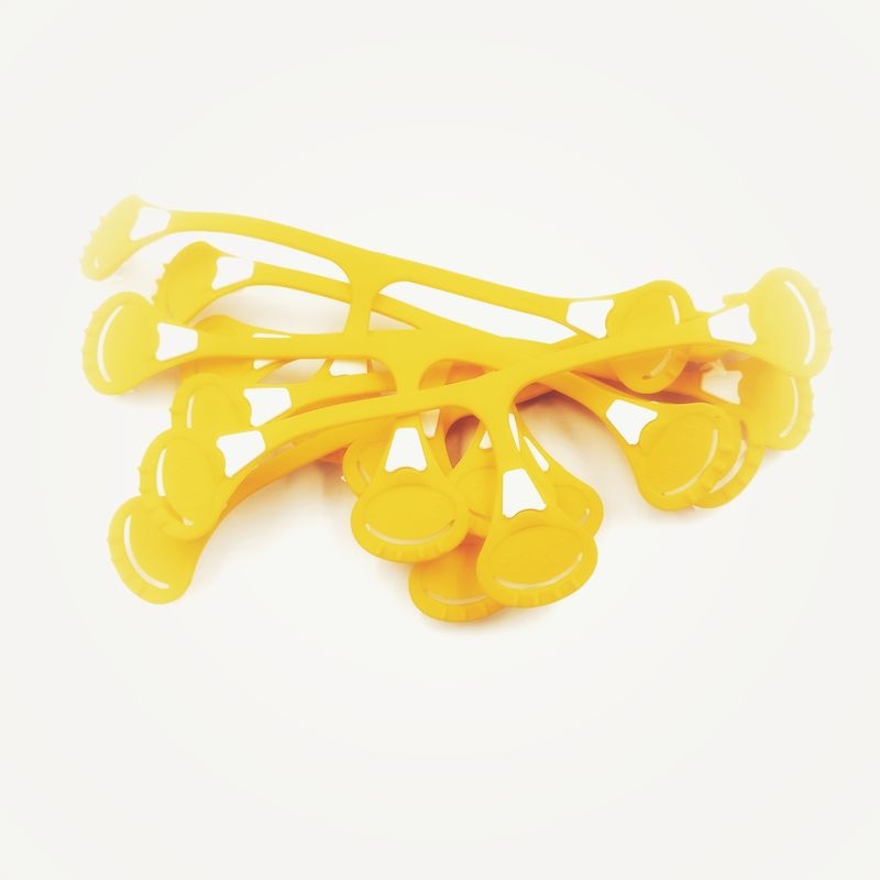 Klamerka do pieluch wielorazowych Snappi, kanarkowa Rodzaj Inne