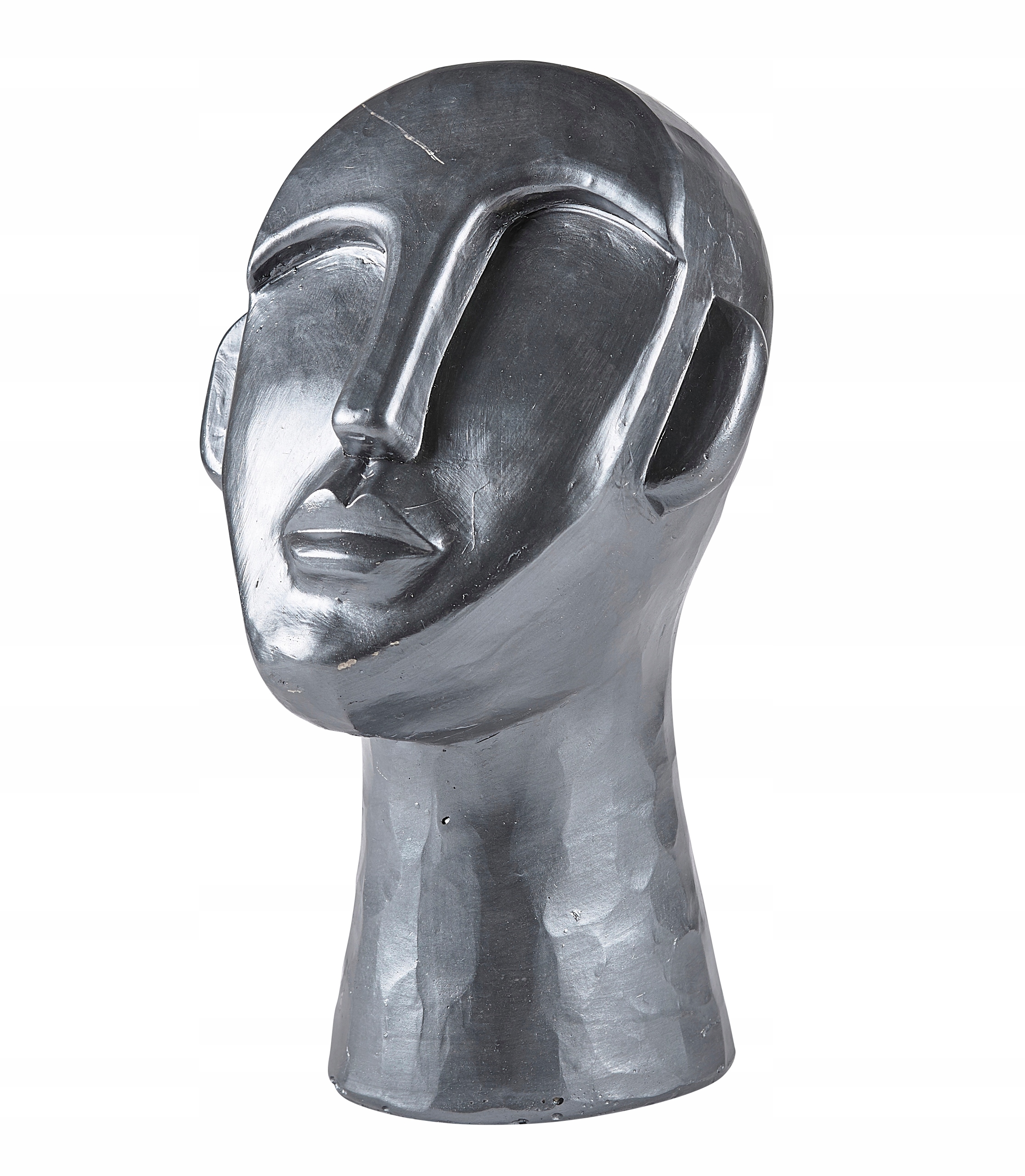 Villa Collection Trun Figura Dekorativní socha 30 cm Hlava Šedá