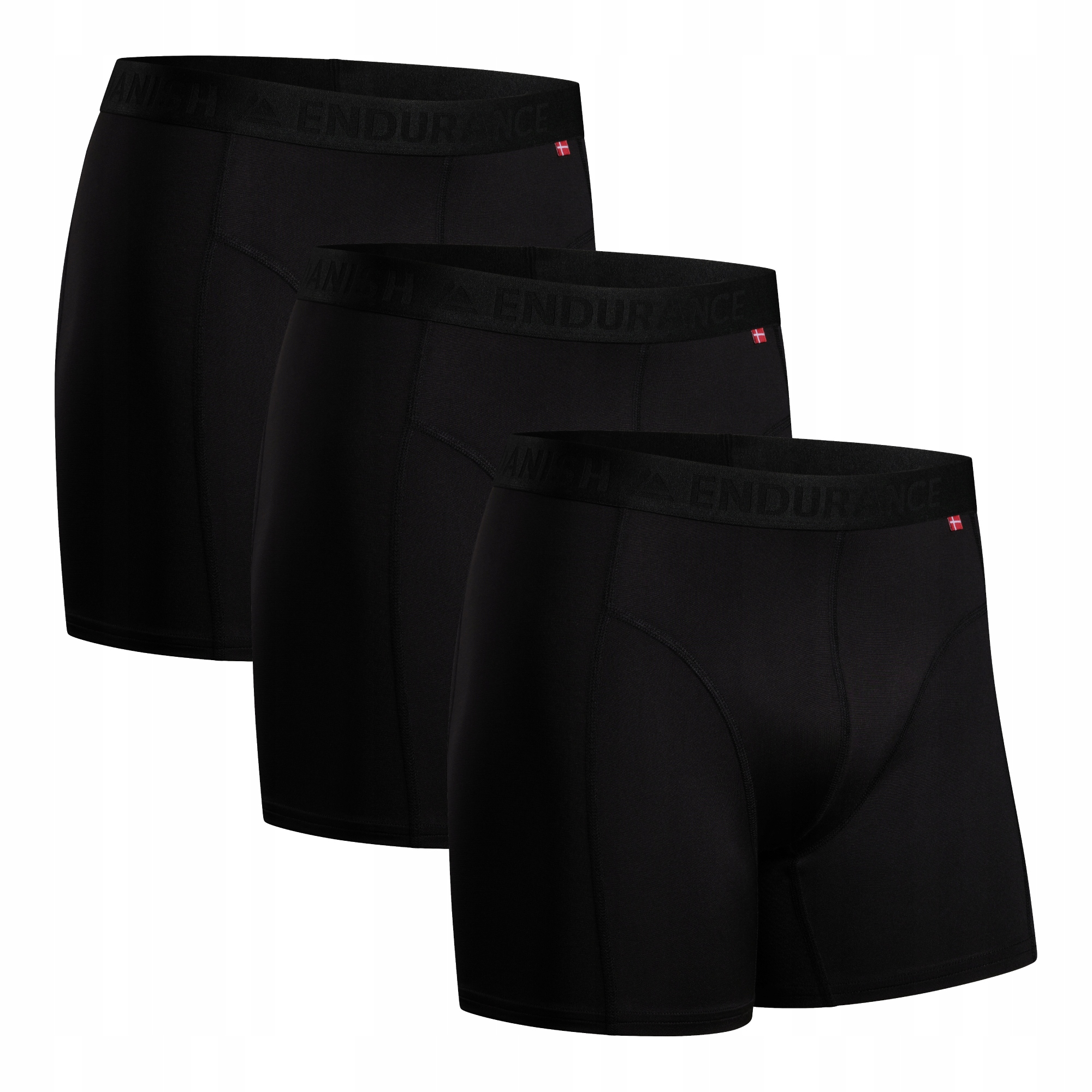Bokserki Męskie Sportowe Danish Endurance Bielizna Termoaktywna 3-pak XL