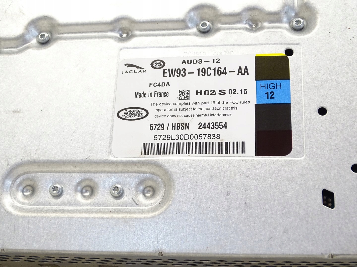 pojačalo AUDIO RANGE ROVER EVOQUE EW93-19C164-AA