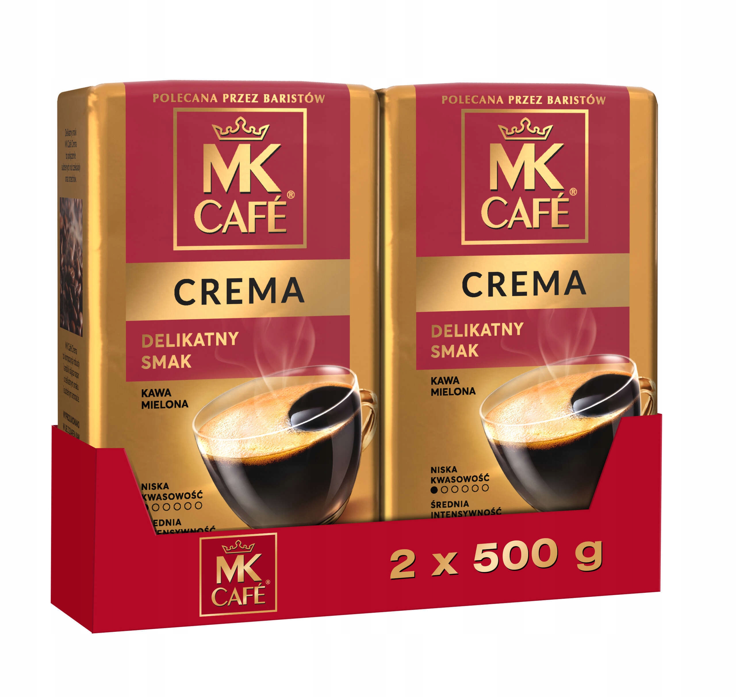 Levně Mletá káva Mk Cafe Crema 1 kg