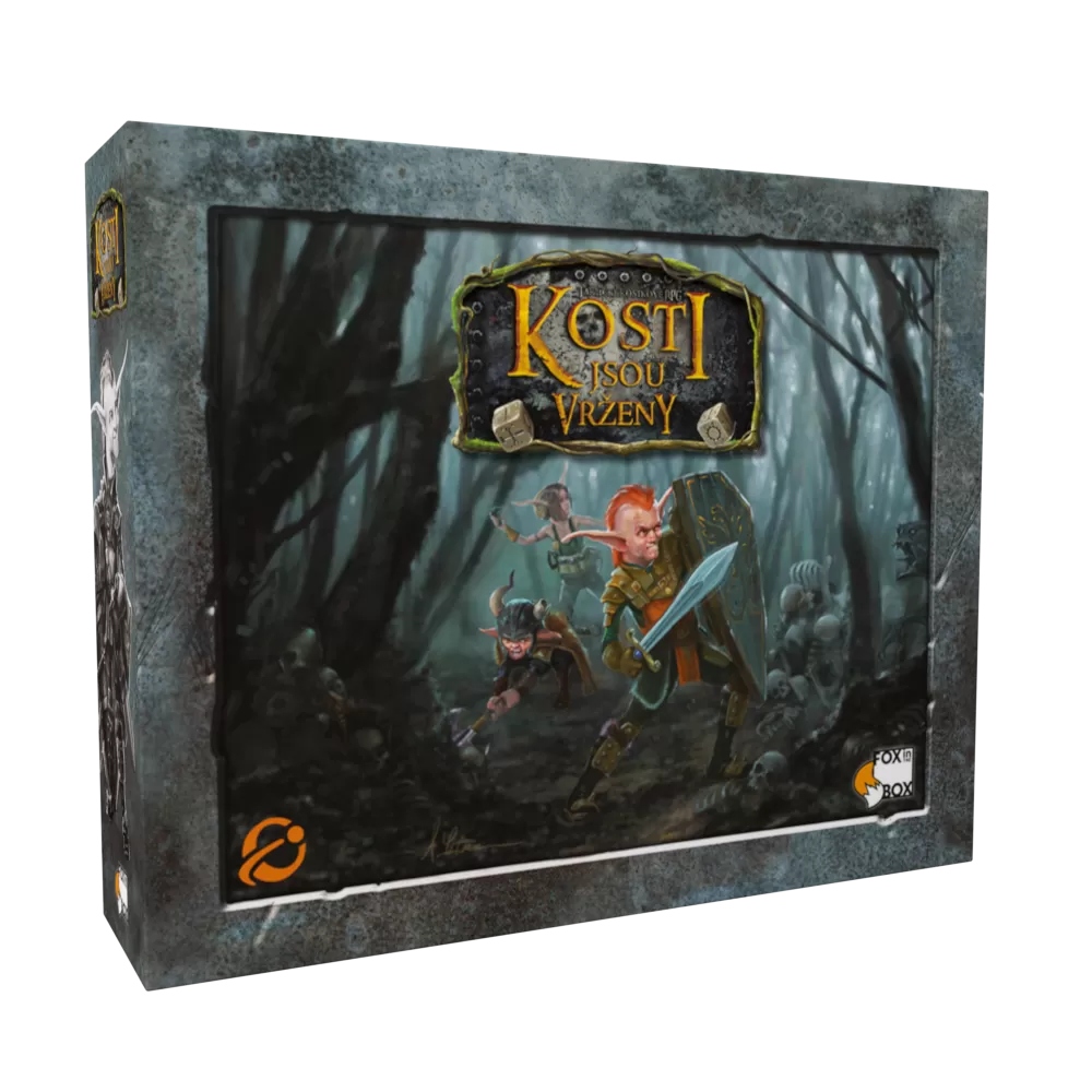 Fox in the Box Kosti jsou vrženy