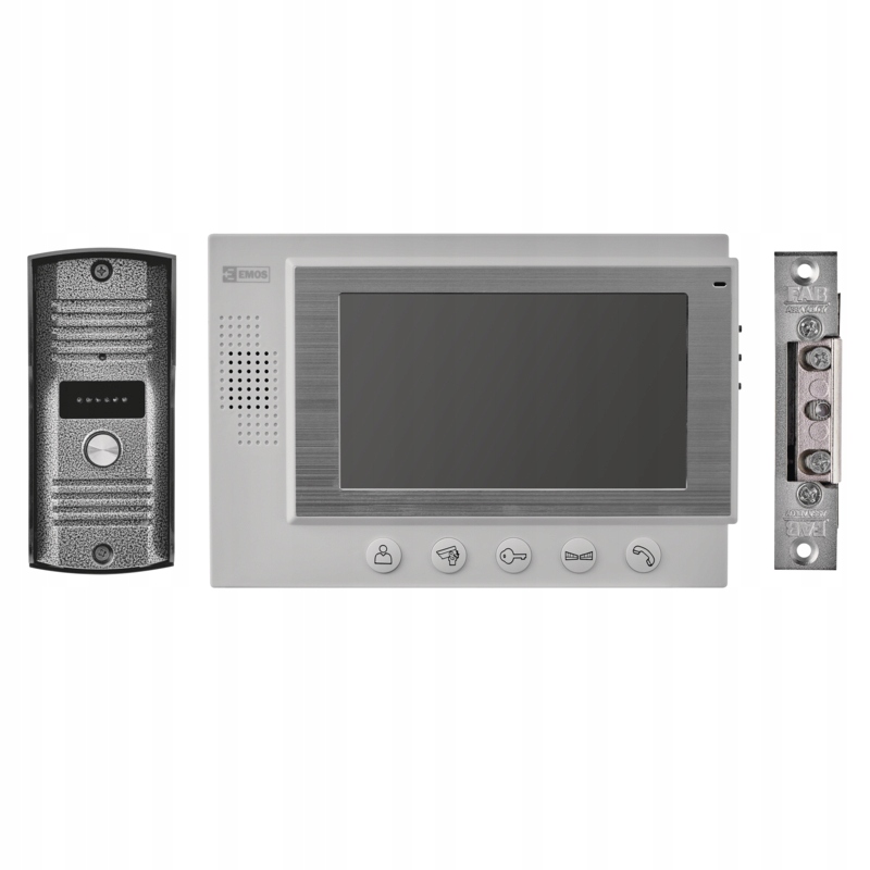 Videotelefón 7"SADA EM-07HD Biela