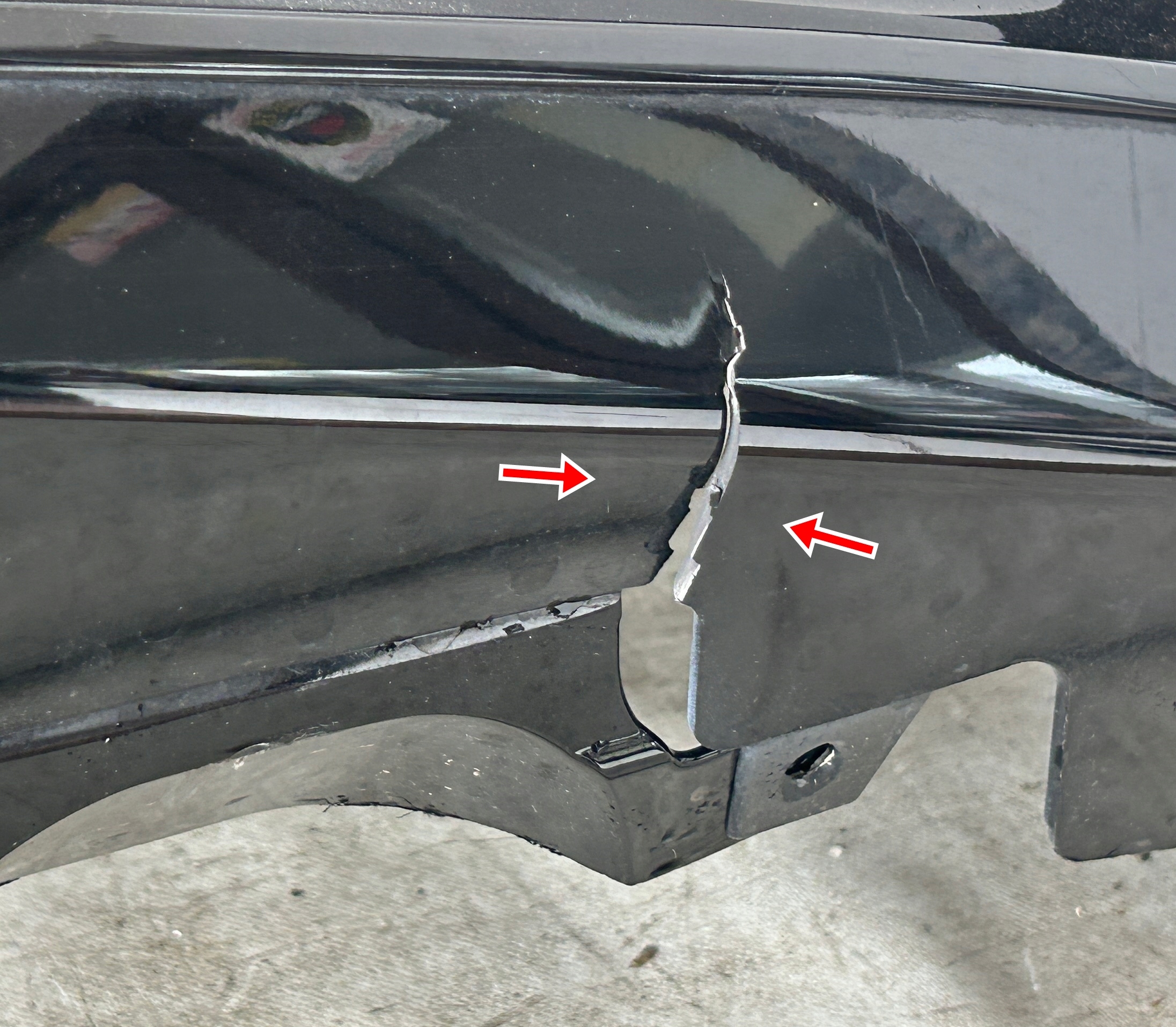 bumper rear part rear NISSAN MICRA K14 17- PDC