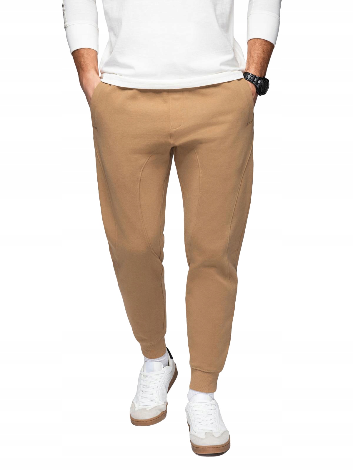 Pánské módní joggerové tepláky pohodlné V2 OM-PABS-0305 vel. XXL