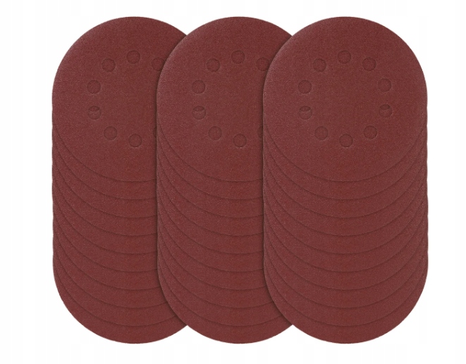Papier Ścierny Parkside Krążki Tarcze Do Szlifierki 180 mm 30 Szt G60