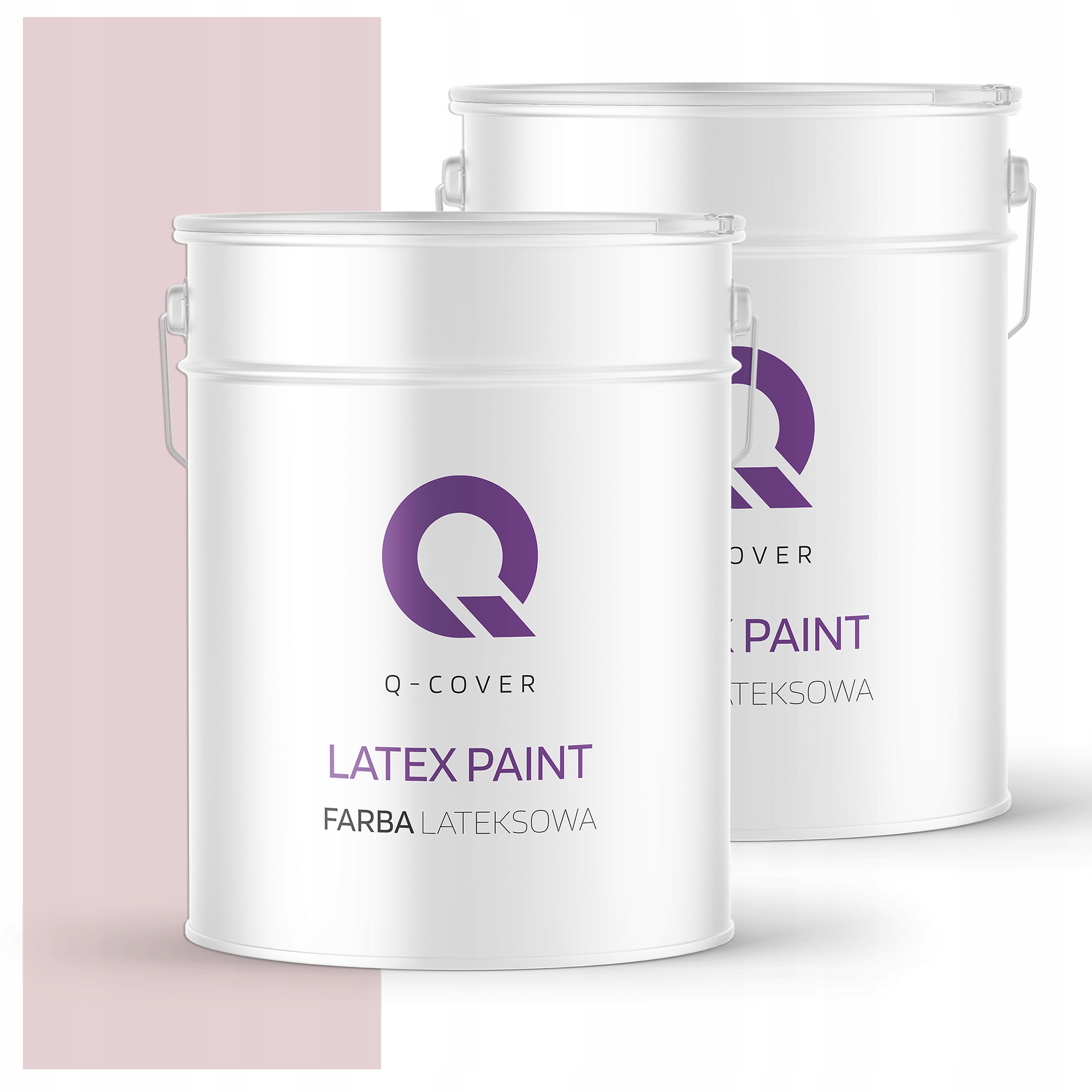 Interiérová latexová stropní Barva 10 l tmavě matná Pudrová Růžová H3266