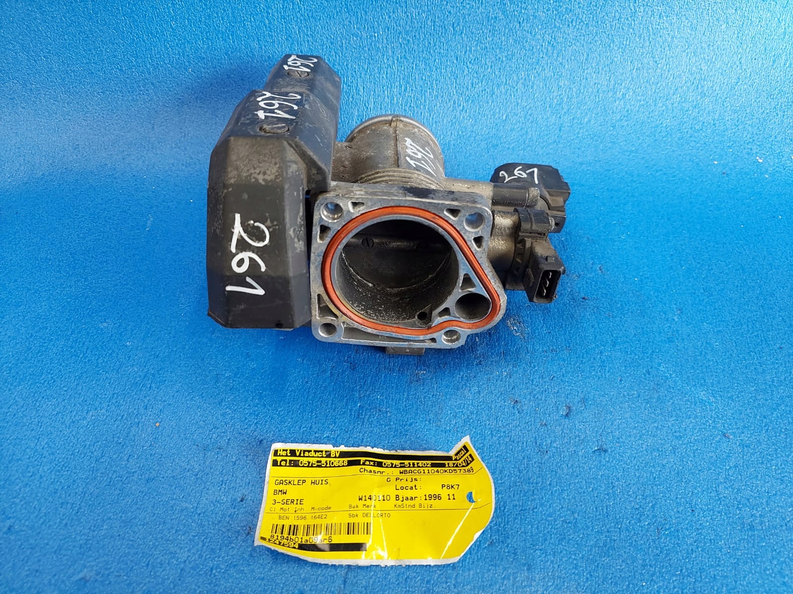 Vanne boitier papillon BMW E36 1.6 B 0280140561