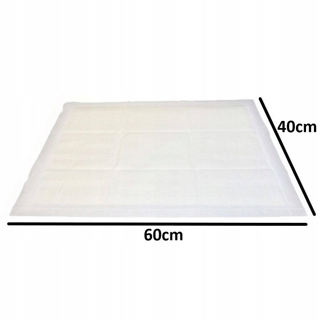 TALUS Podkłady chłonne 40x60 cm 100szt higieniczne maty Długość 60 cm