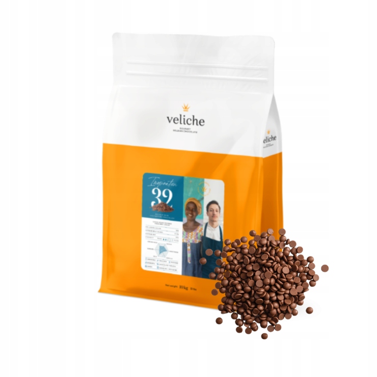 Veliche Czekolada Mleczna 2,5 Milk Inspiration 32 % Belgijska