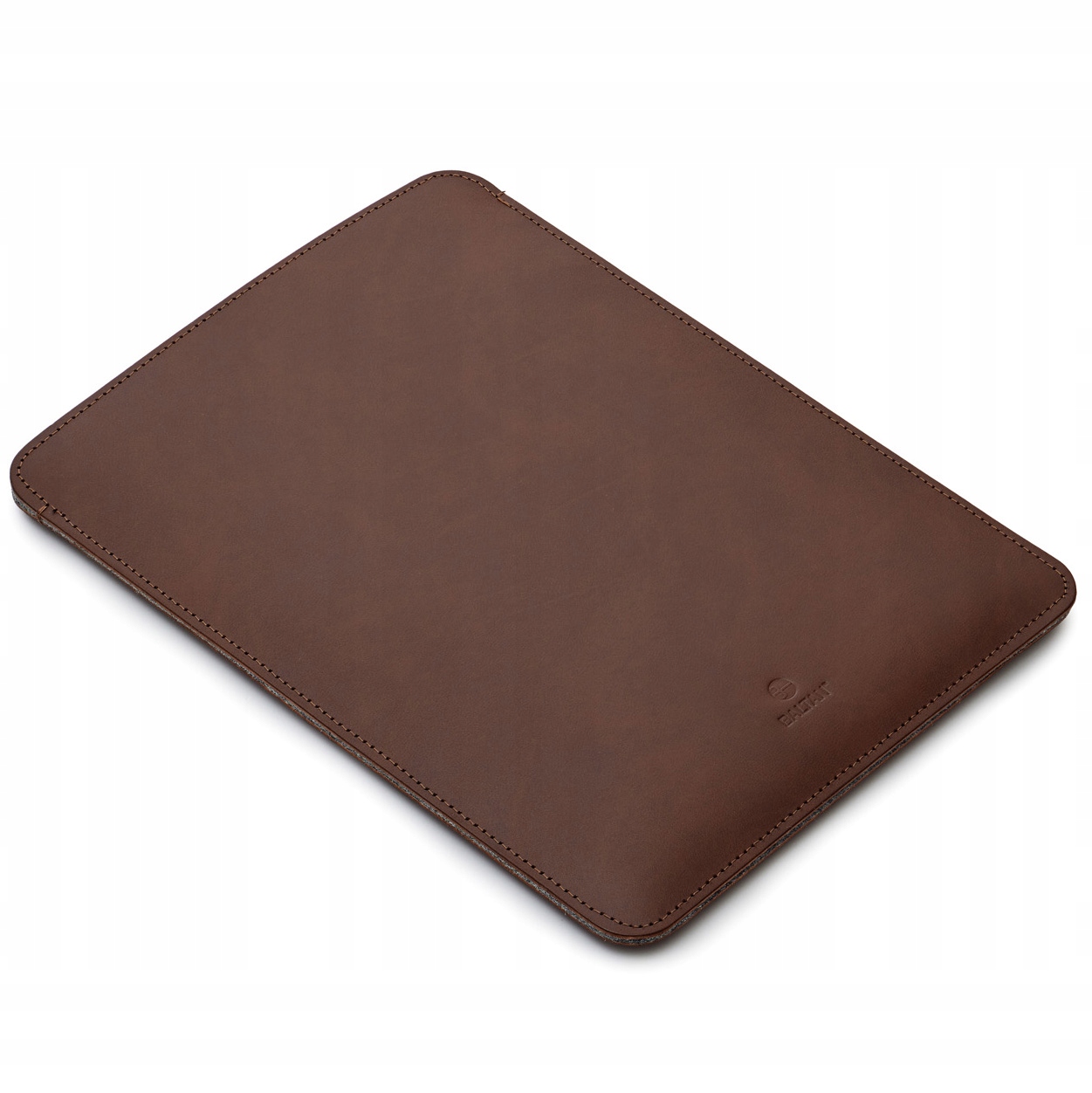 BALTAN Etui skórzane Premium do MacBooka Pro 14" M5 ciemny brąz — 10