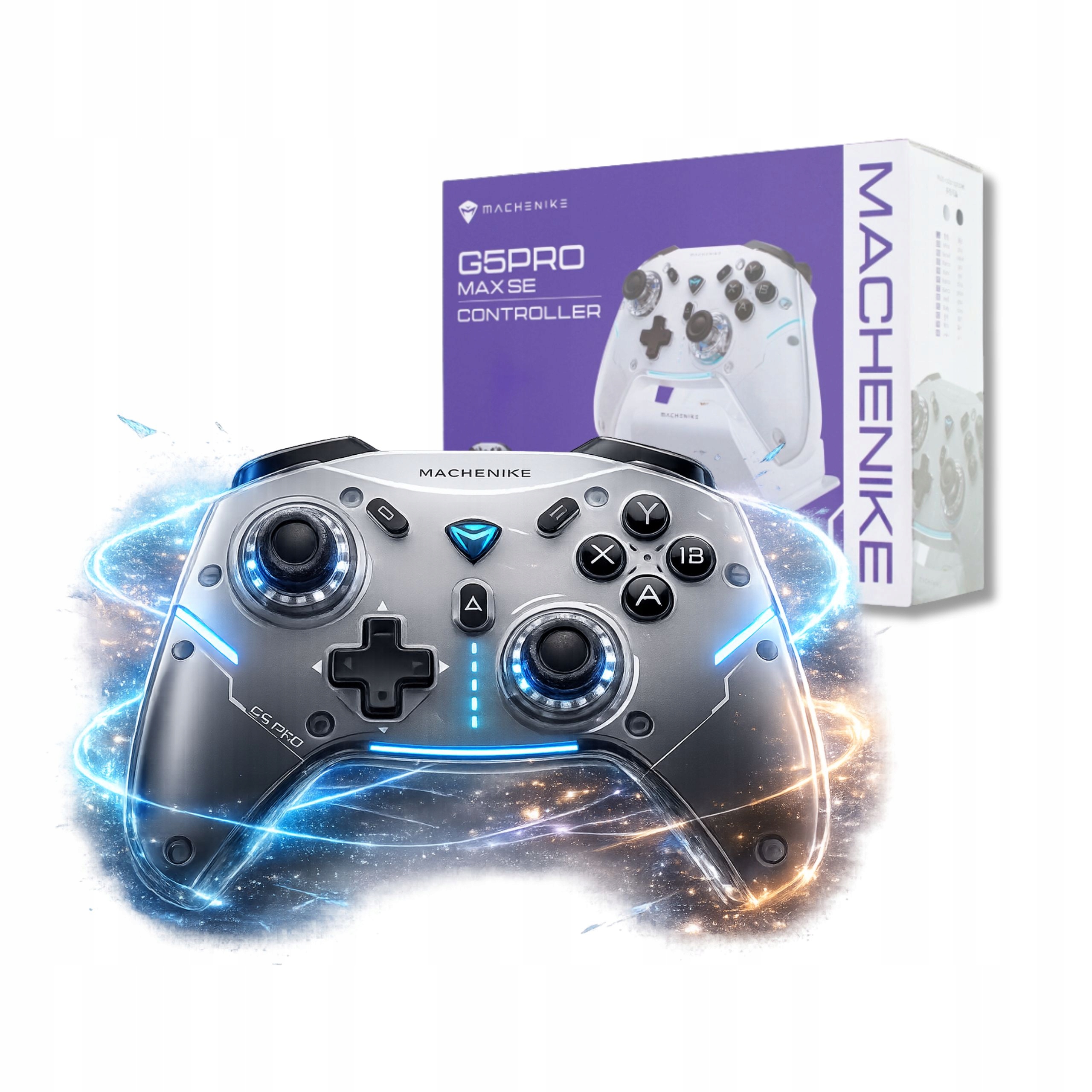Bezdrátový Ovladač Herní Ovladač Usb Gamepad Bluetooth Šedý Nintendo Pc