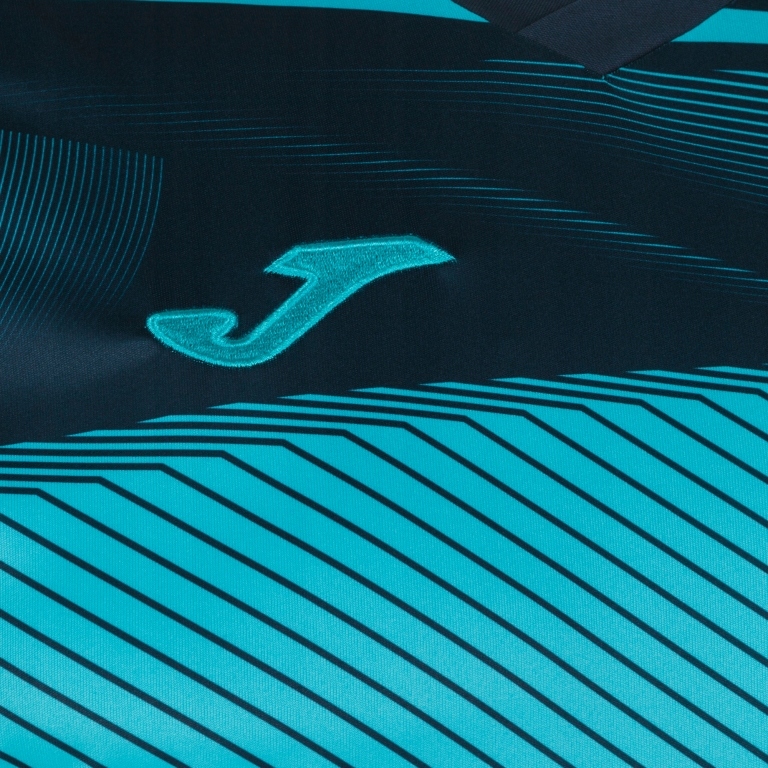 Koszulka Joma Supernova turkus XS Rękaw krótki rękaw