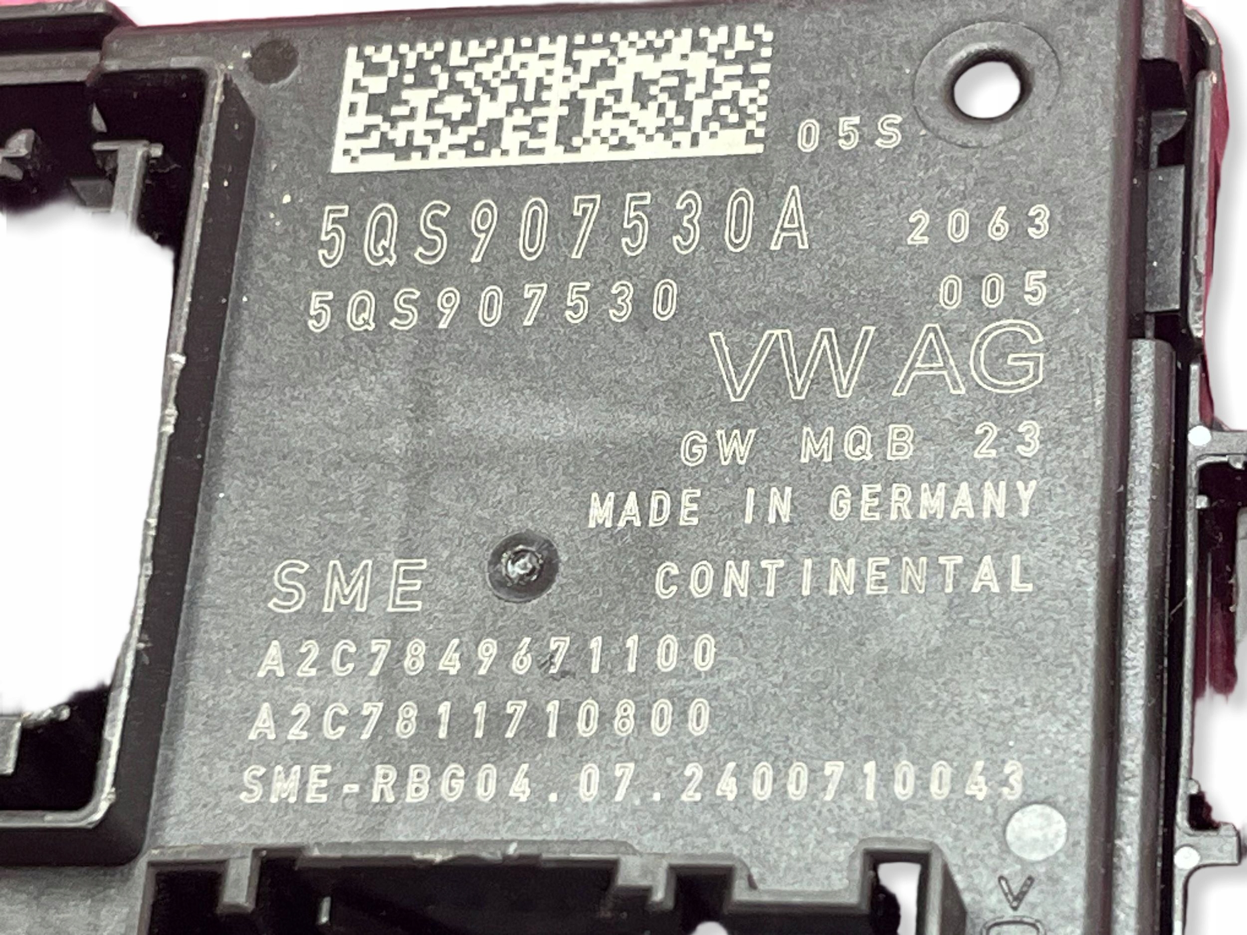 module control unit GATAWAY PASSAT B8 5QS907530A