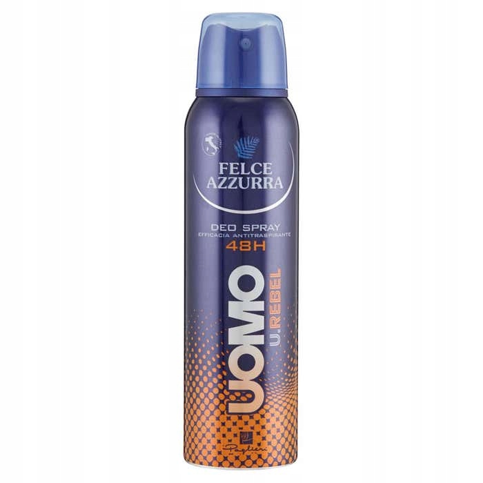 Dezodorant męski Felce Azzurra Uomo U.Rebel 150ml