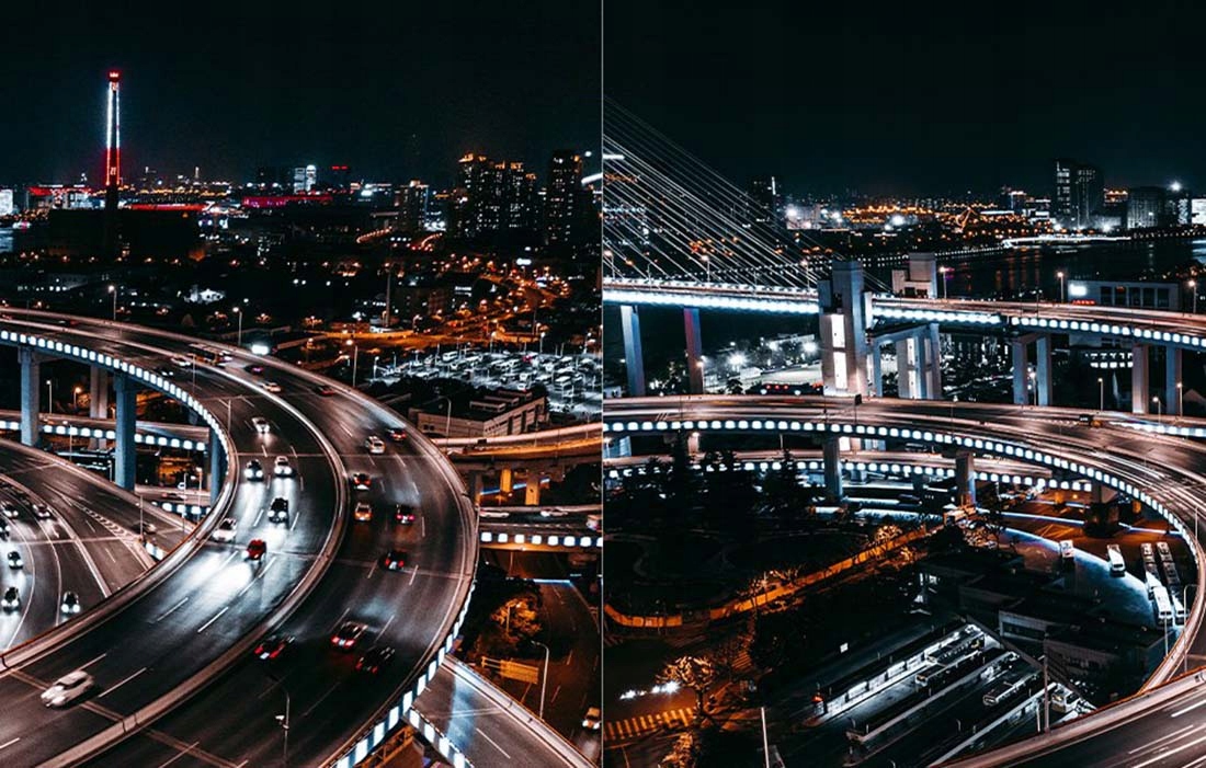 ZESTAW 4 FILTRÓW ND 8/16/32/64 SZKŁO OPTYCZNE PGYTECH DO KAMERY DJI ACTION Model P-28A-013