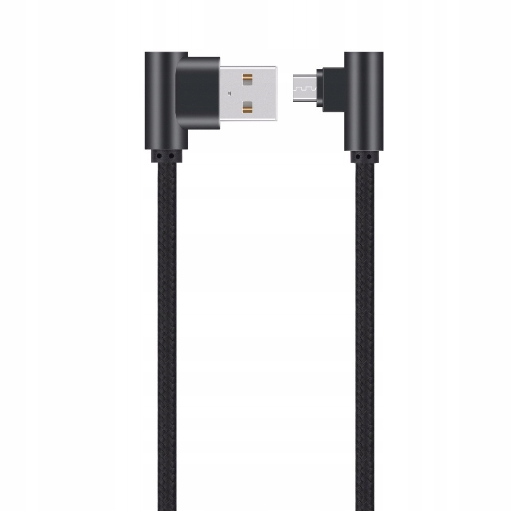 

Nylonowy kabel 35cm micro Usb 90°/860