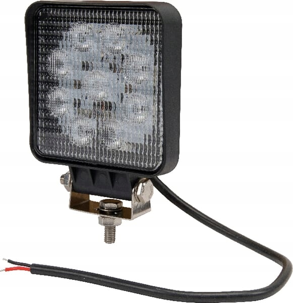 Led pracovní lampa čtvercová, 27W 2376 lm 10/30 V, rozptýlené světlo Kramp