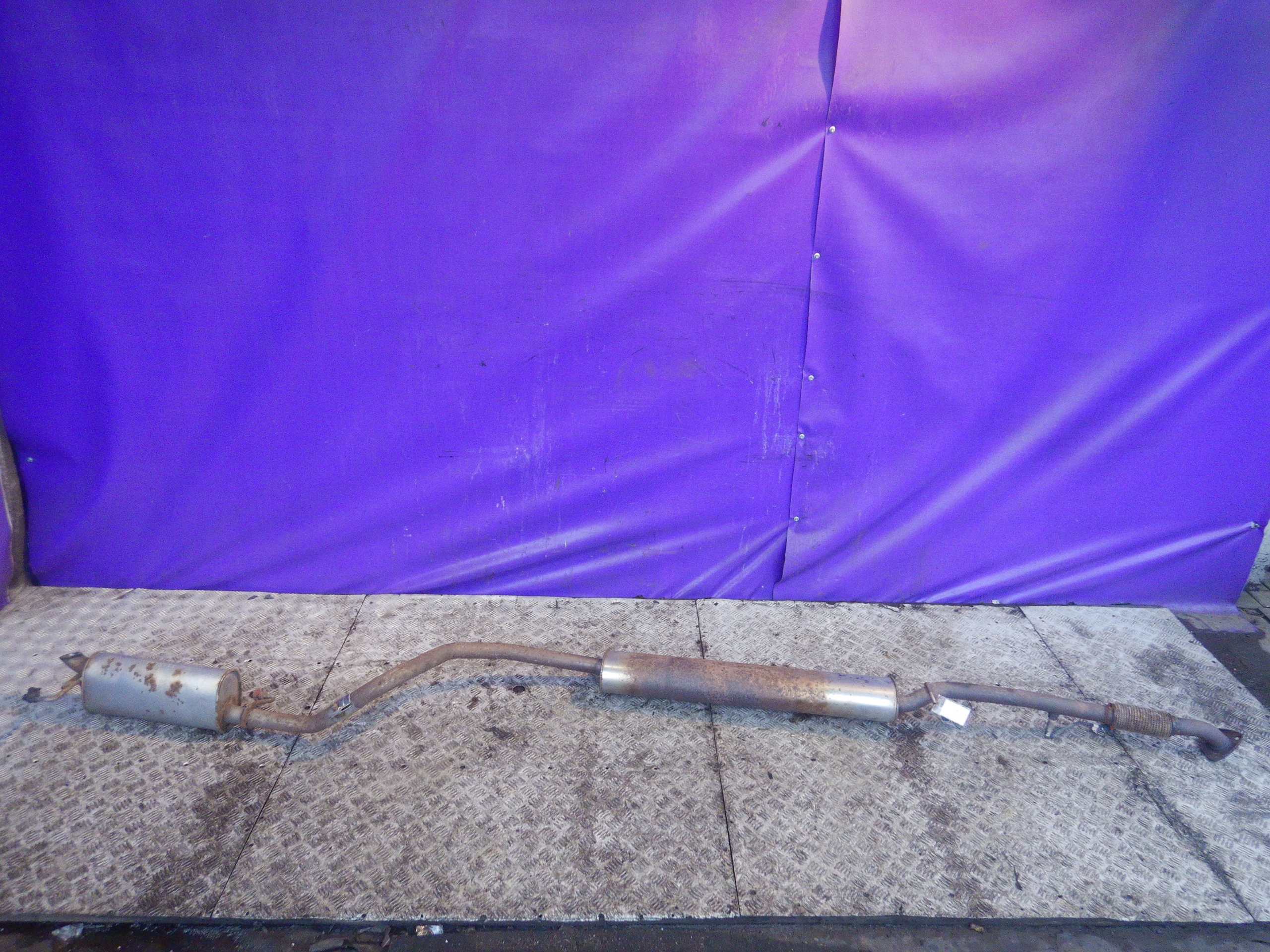 OPEL ADAM ГЛУШИТЕЛЬ СРЕДНИЙ КОНЕЦ ВЫХЛОПНАЯ ТРУБА