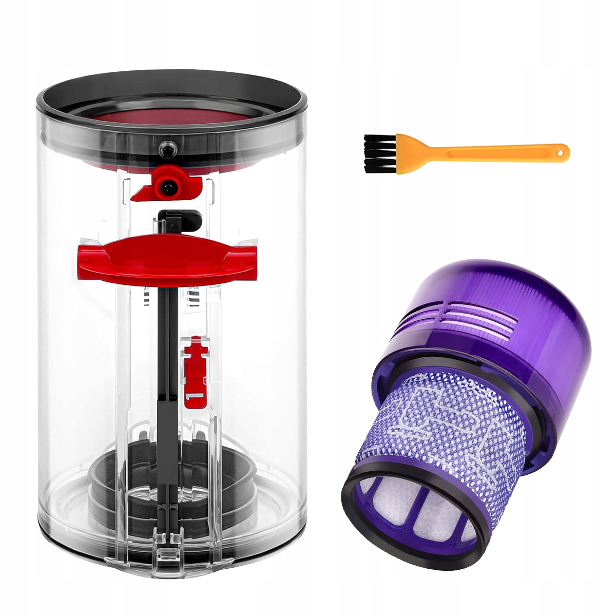 Zbiornik Pojemnik i filtry Zamiennik Na Kurz Odkurzacza Dyson V11 V15 SV14