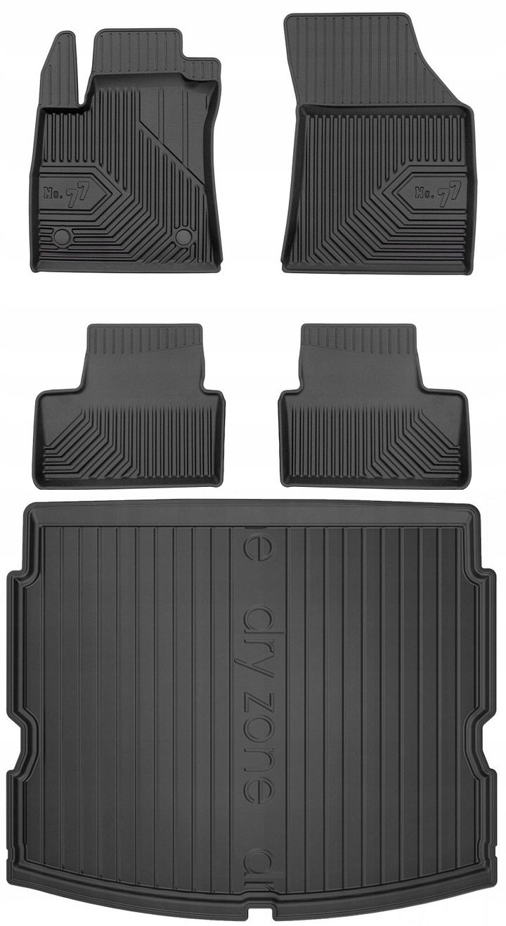 Set 77 Koberce a rohože Renault Megane 4 Kombi od roku 2016