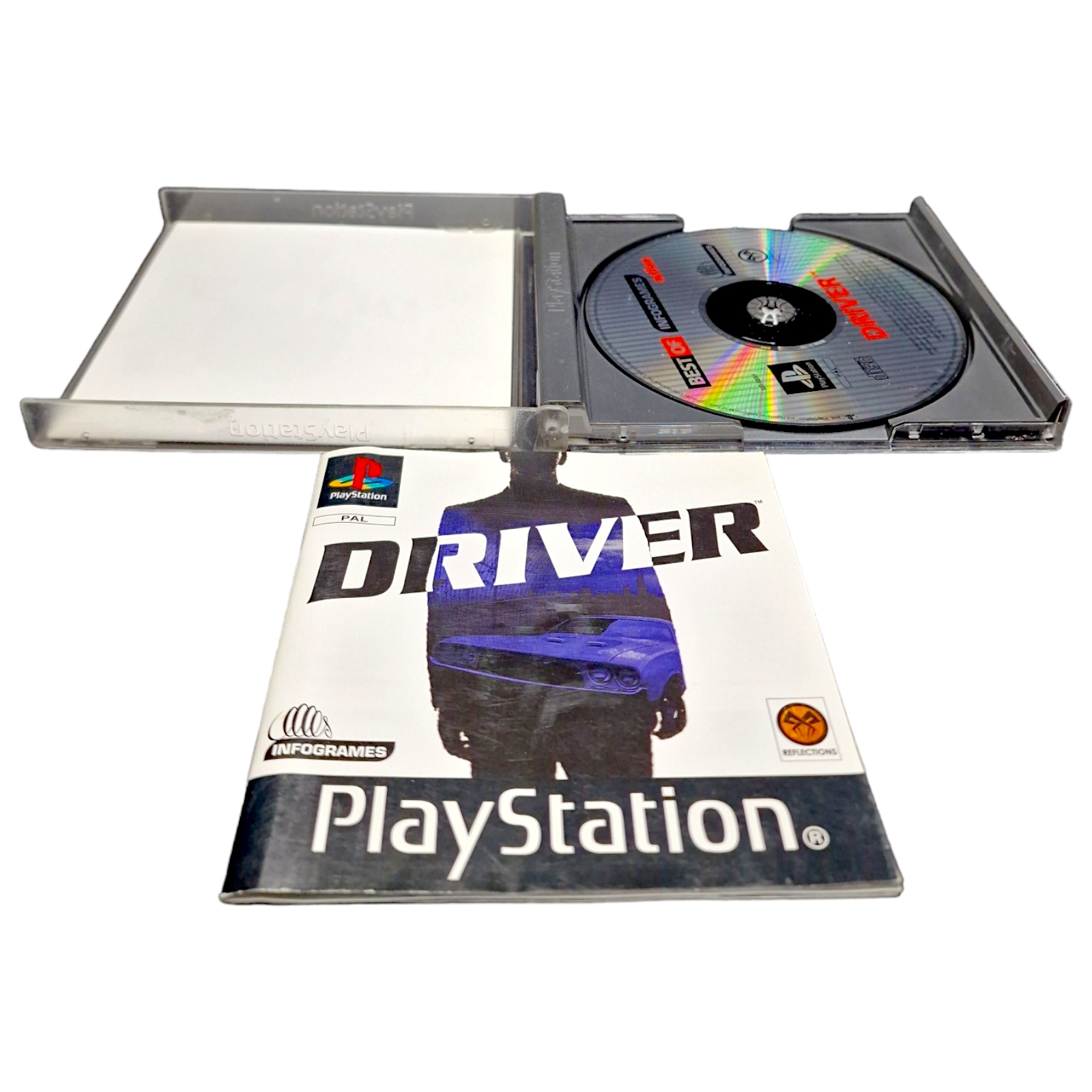 Gra DRIVER PIERWSZA CZĘŚĆ - WYD. ANGIELSKIE - PSX Sony PlayStation (PSX) #1 Producent .dat