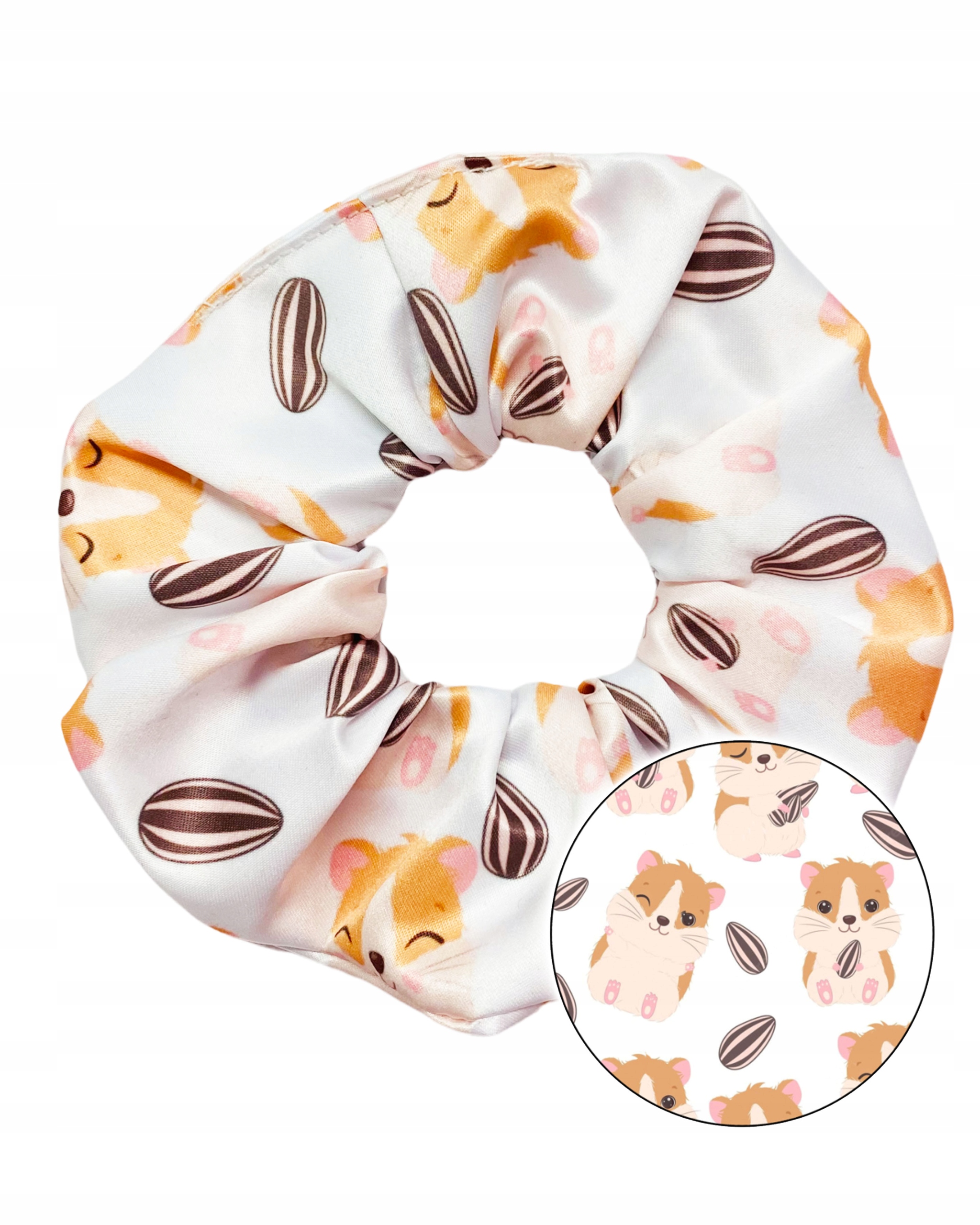 

Scrunchie Z Chomikiem chomik Gumka włosów