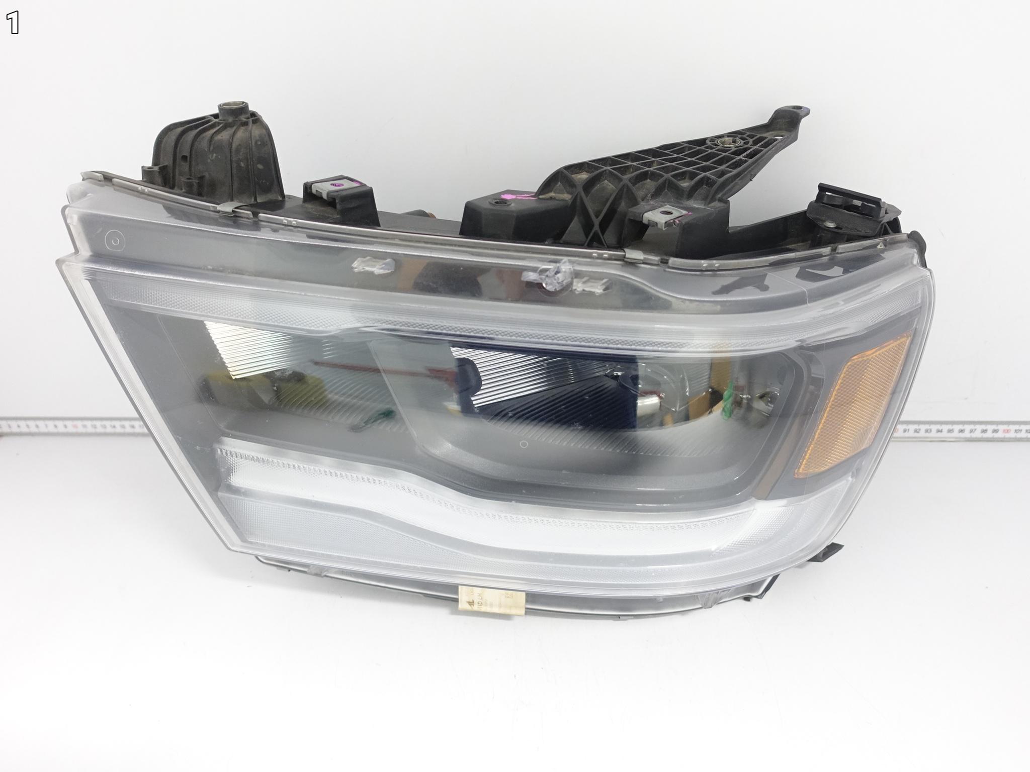 DODGE RAM V 5 1500 DT 19- light FULL LED MID BLACK CIEMNA left front USA