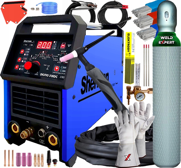 Invertorová Svářečka Sherman Digitig 200 DC Mma