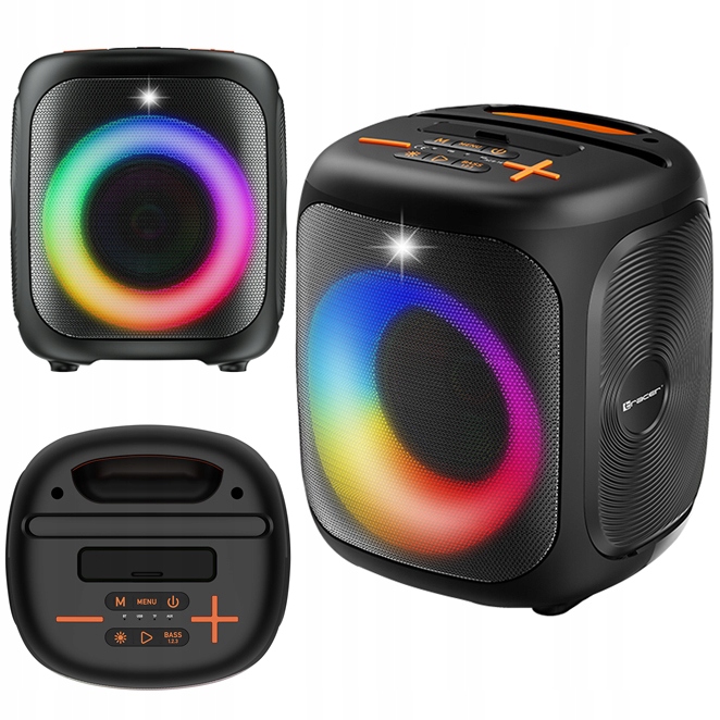 Głośnik Bluetooth 20W Tracer Cube20 Tws radio Fm Usb Aux tryb Karaoke