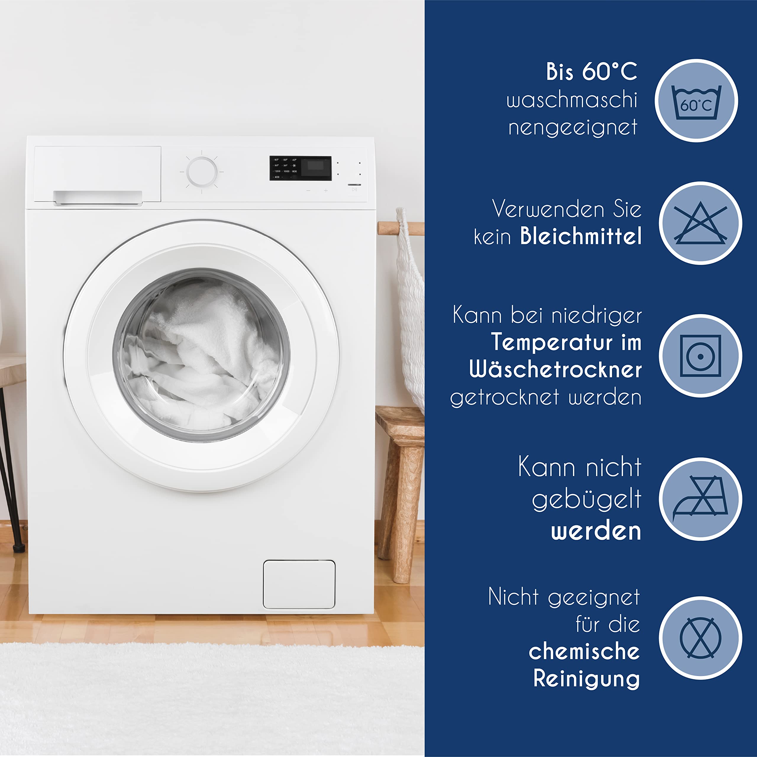 DREAMZIE Ochraniacz Na Materac 70x190 cm Wodoodporny Oeko-TEX Oddychający — miniatura 7