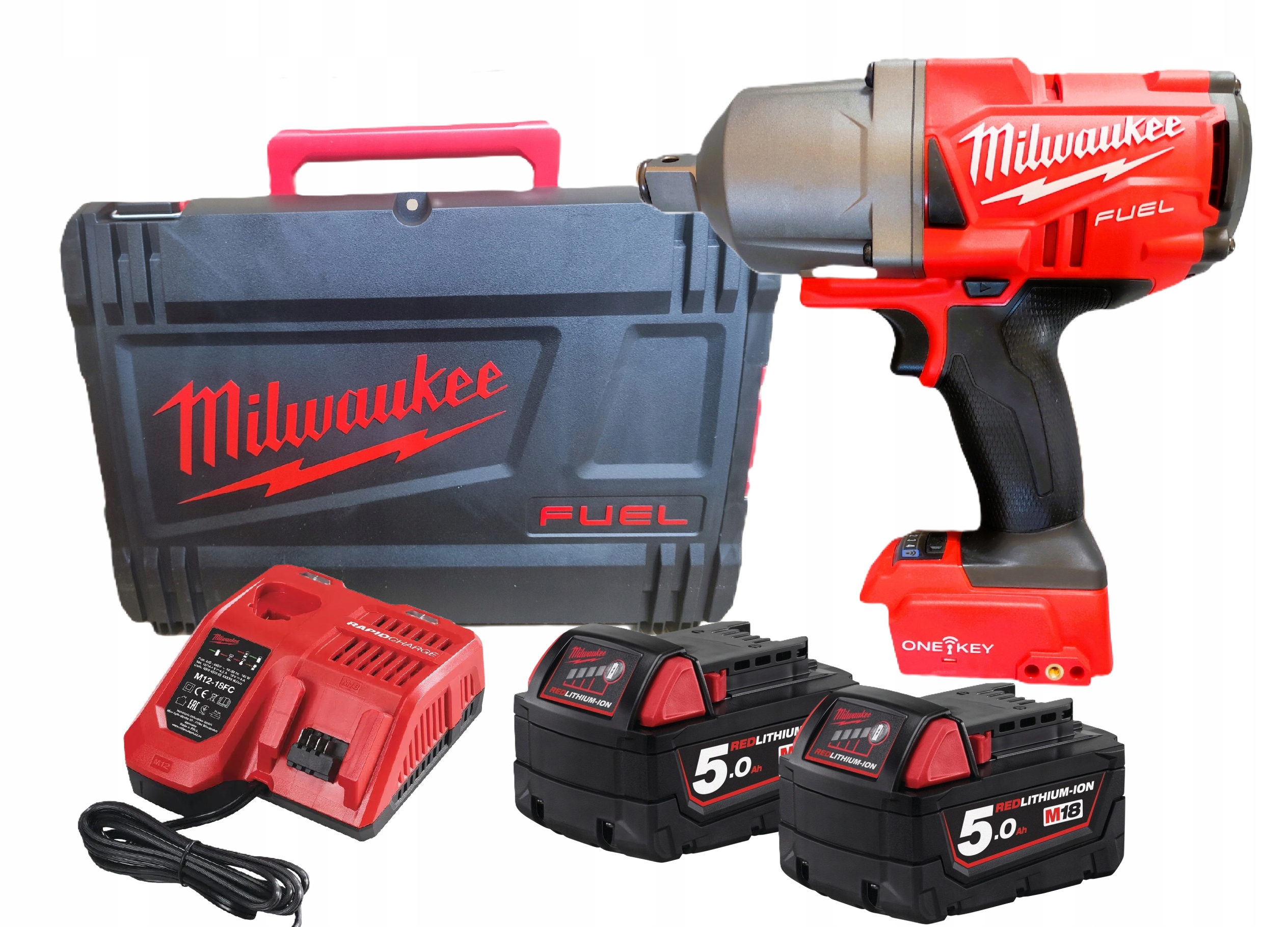 Klucz udarowy Milwaukee M18 ONEFHIWF34-502X 3/4''