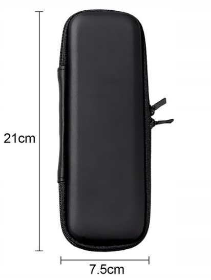 ORGANIZER NA DŁUGOPISY PIÓRNIK ETUI DO PRACY Kolor czarny