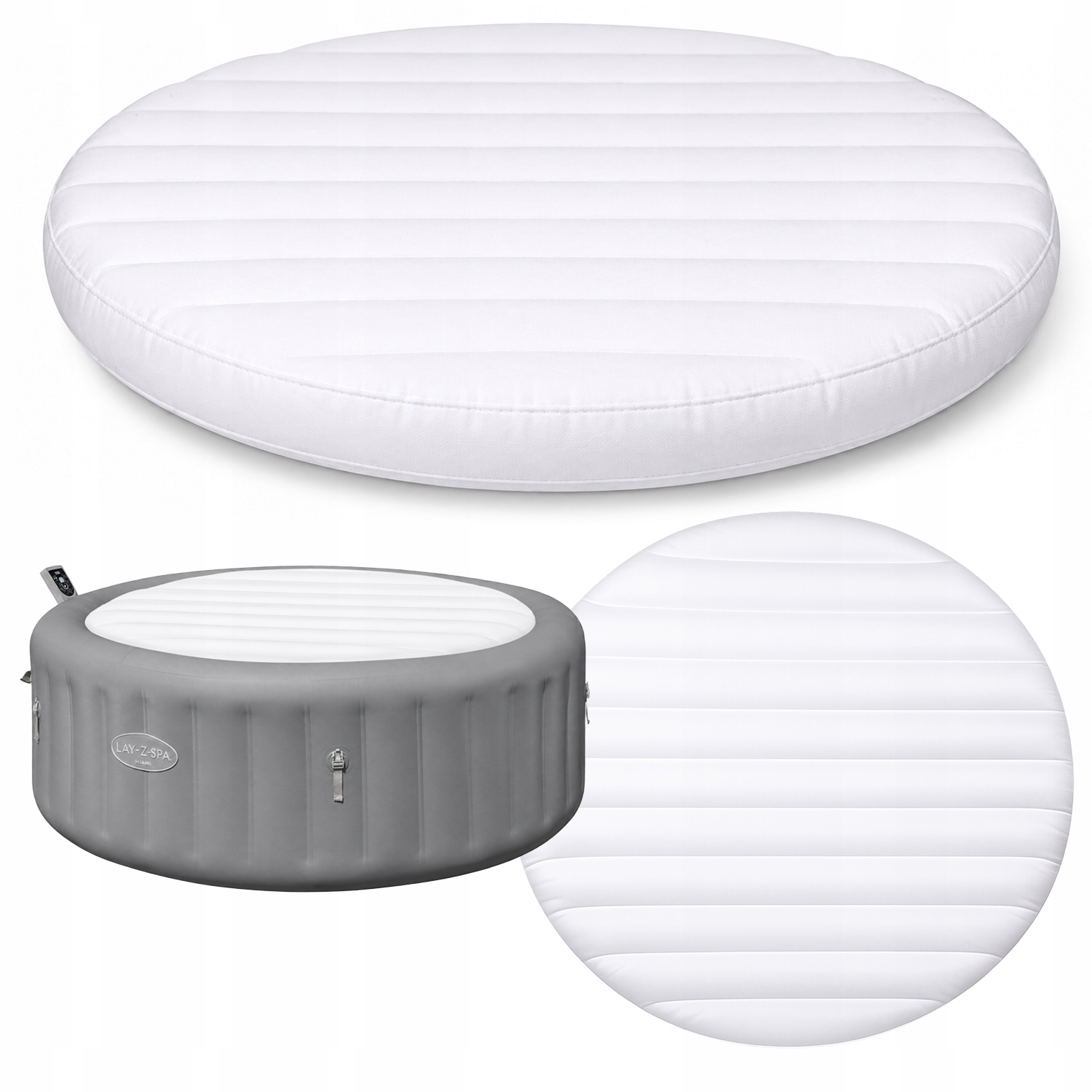 Nafukovacia tepelná podložka s krytom jacuzi Lay-Z-Spa Hawaii 196 x 71 cm Bestway
