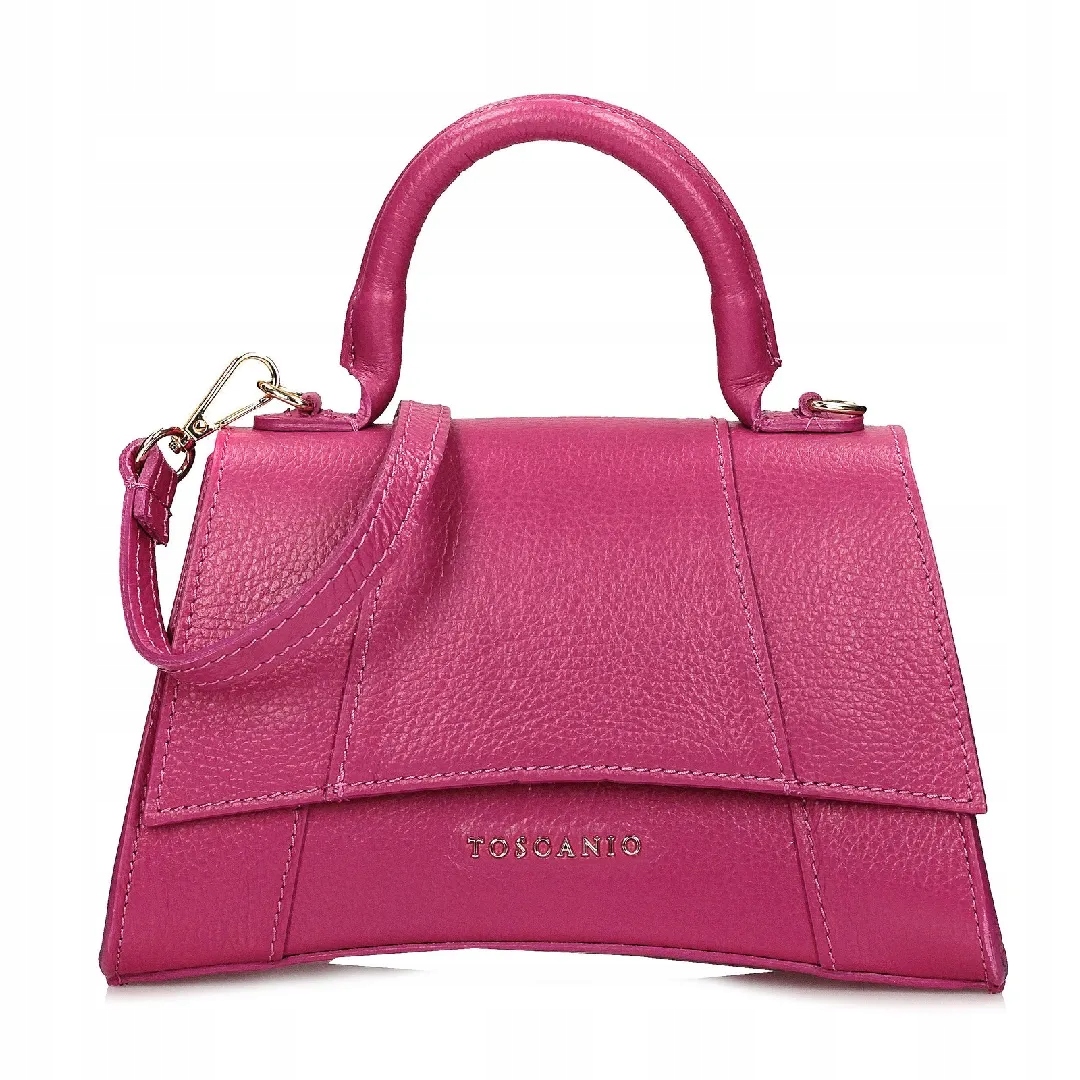 Dámská kabelka Toscanio F65 fuchsiová D02