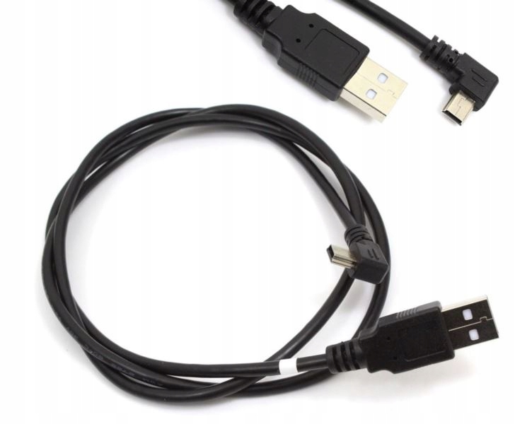 

Kabel Usb -> Mini Usb do kamery 1m kątowy