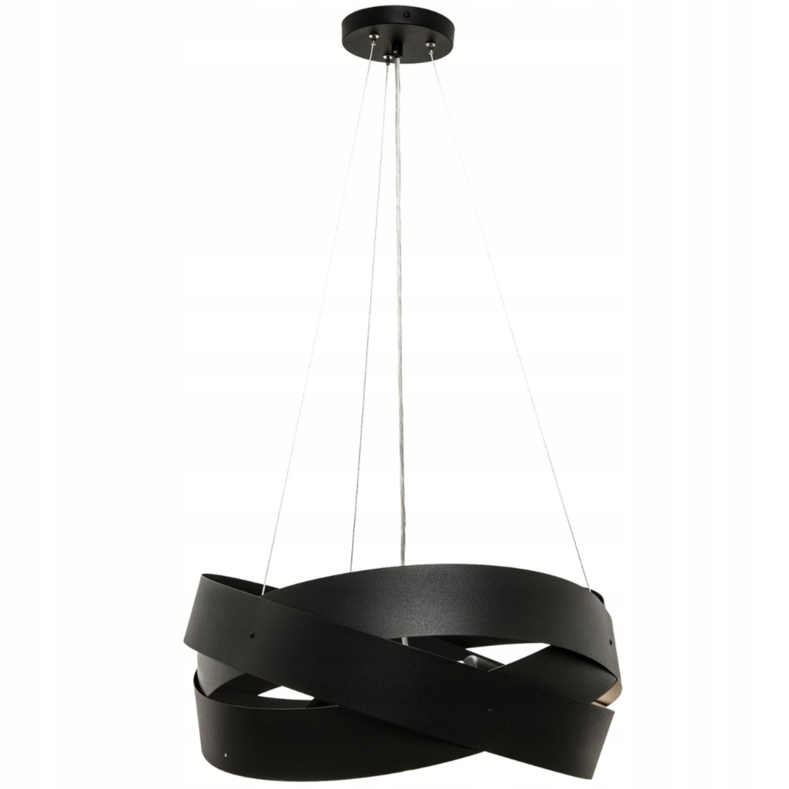 Čierna závesná stropná lampa do kuchyne, jedálne, nad stôl, na ostrovček Tornado