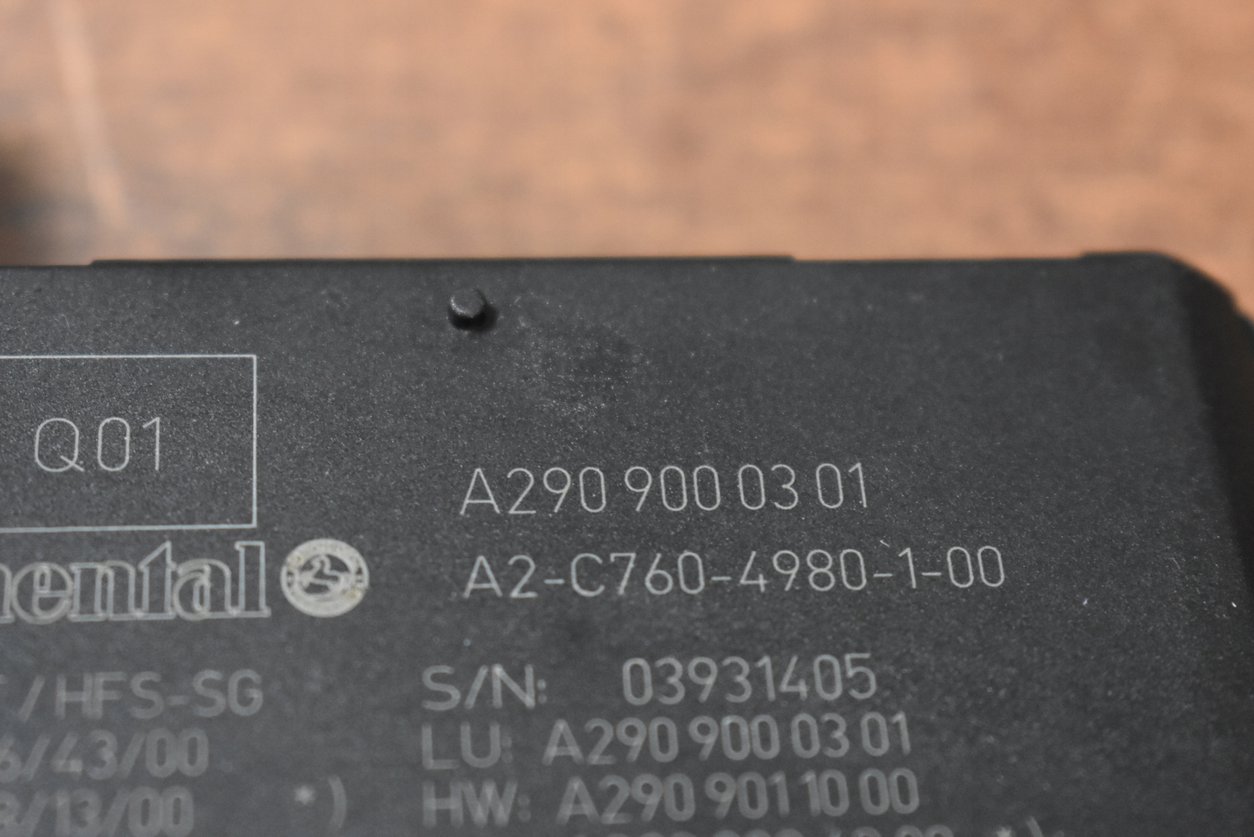 IDEALNY modul heckklappe MERCEDES X290 1 9