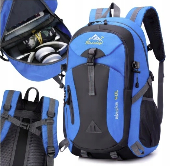 Plecak Turystyczny Trekkingowy Sportowy Lekki Wodoodporny 40L na Wycieczki