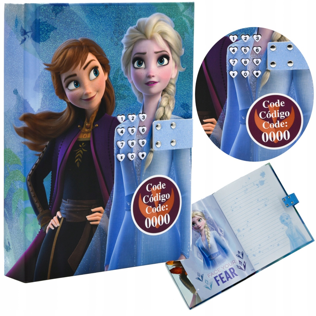 

Magiczny Pamiętnik Na Kod Z Krainy Lodu Disney
