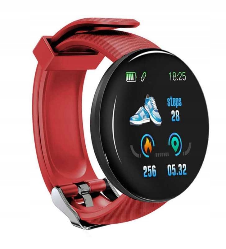 SMARTWATCH SMARTBAND OPASKA SPORTOWA FITNESS D18 Cechy dodatkowe na pasku