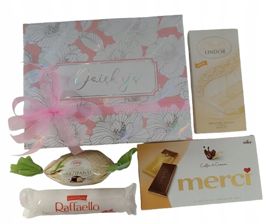 Zestaw Merci Marcepan Zentis Raffaello Luksusowy