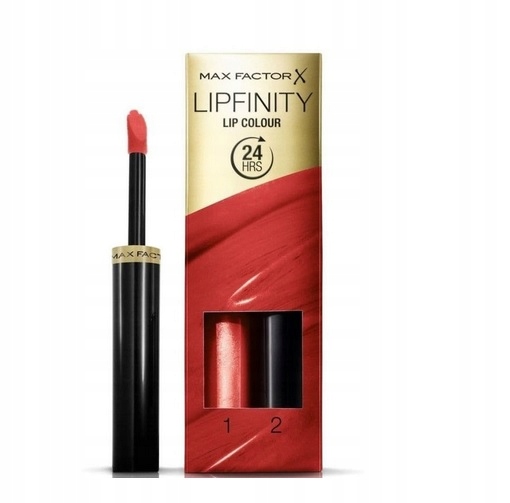 

Max Factor Lipfinity pomadka 2,3ml + Top Coat