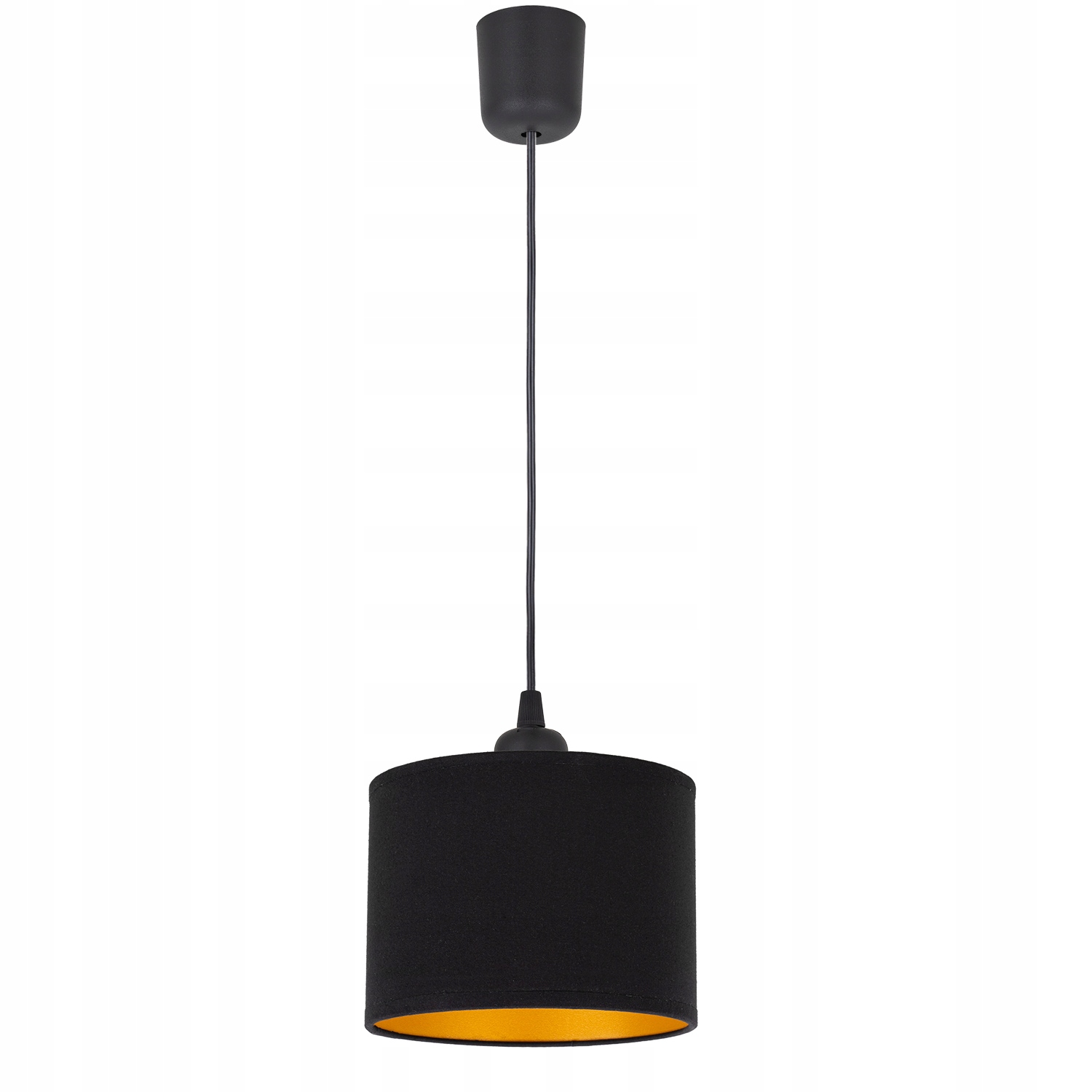 LAMPA WISZĄCA SUFITOWA MINI ABAŻUR TKANINA LED