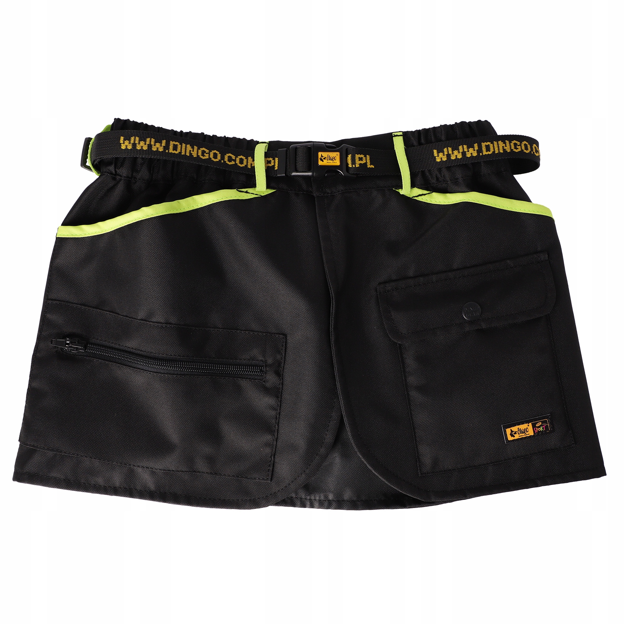 Levně Dingo Tréninkový pás 4 Fun velikost M černá/zelená