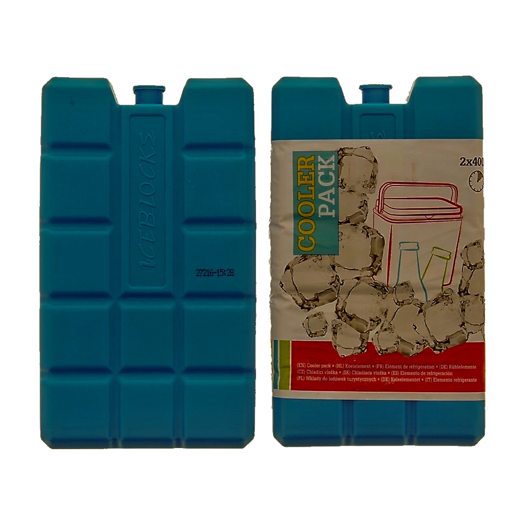 

Wkłady chłodzące do lodówek Nietoksyczne 2x400ml