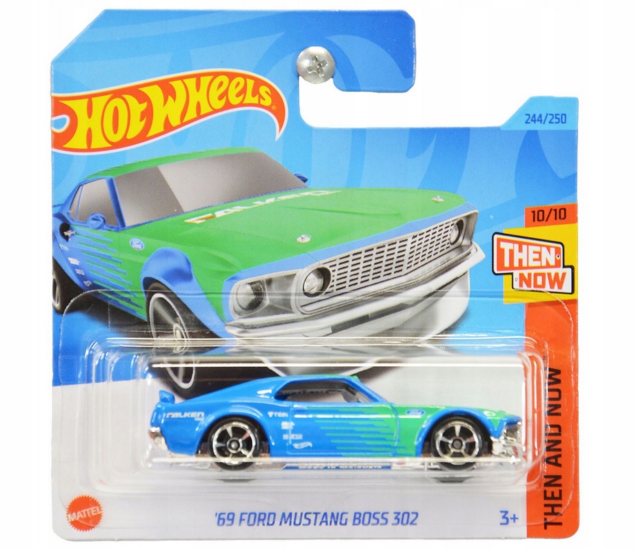 5785 HKJ48 HOT WHEELS 69 FORD MUSTANG BOSS 302