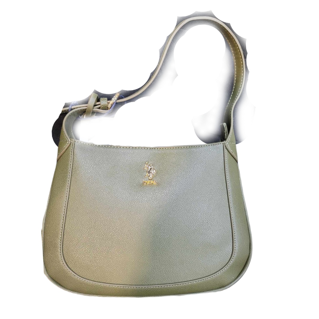 Dámská kabelka Us Polo New Jones Hobo BEUJE5699WVP702 Dark Green