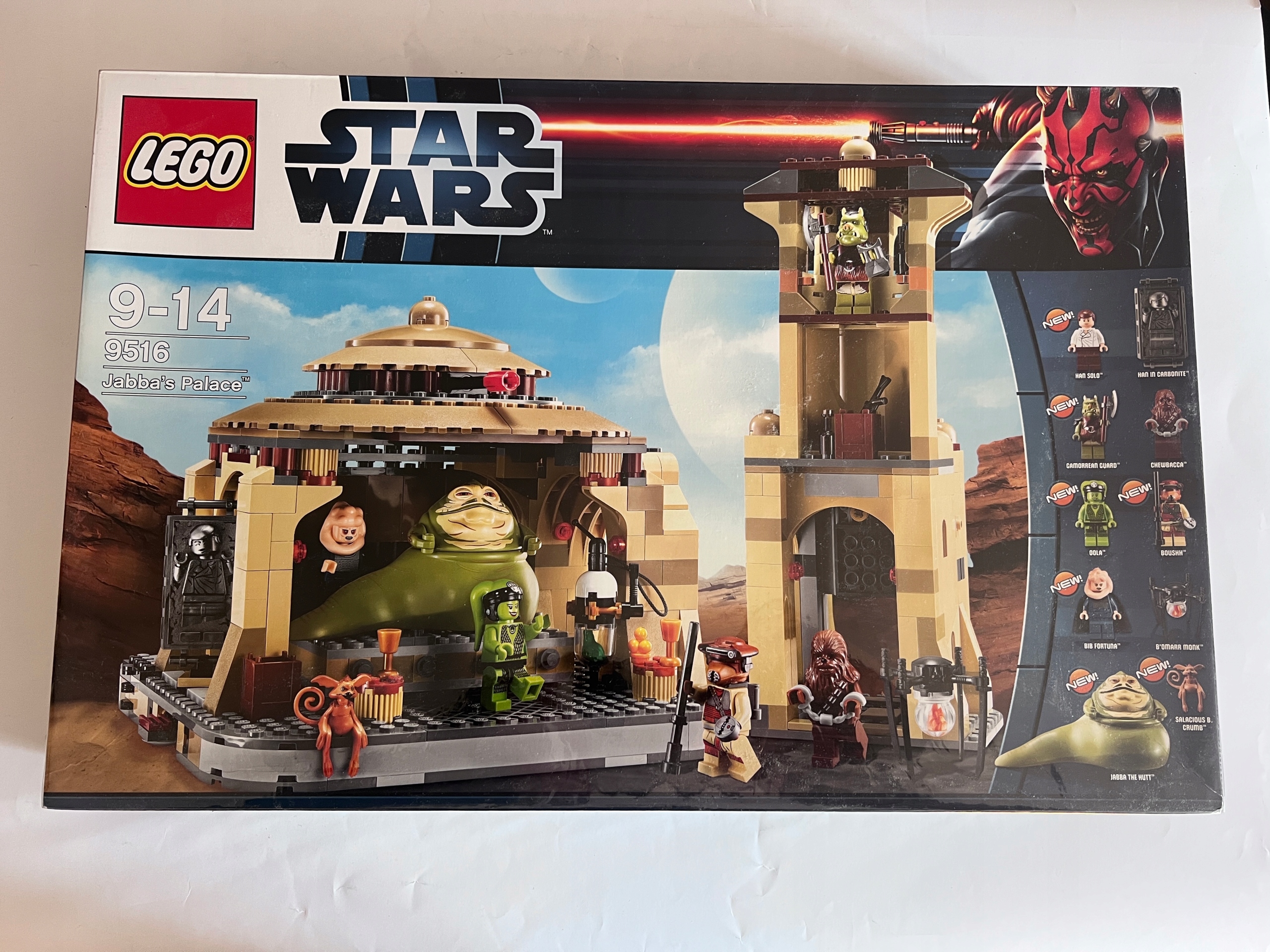 Lego 9516 Star Wars Zestaw Pałac Jabby Unikat z 2012r